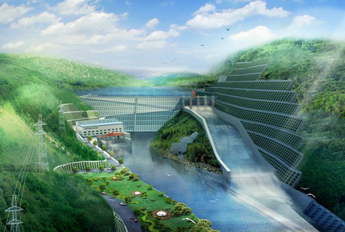 凤冈老挝南塔河1号水电站项目